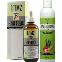 101 101M2 Hair Tonic + Ginseng Shampoo Bundle