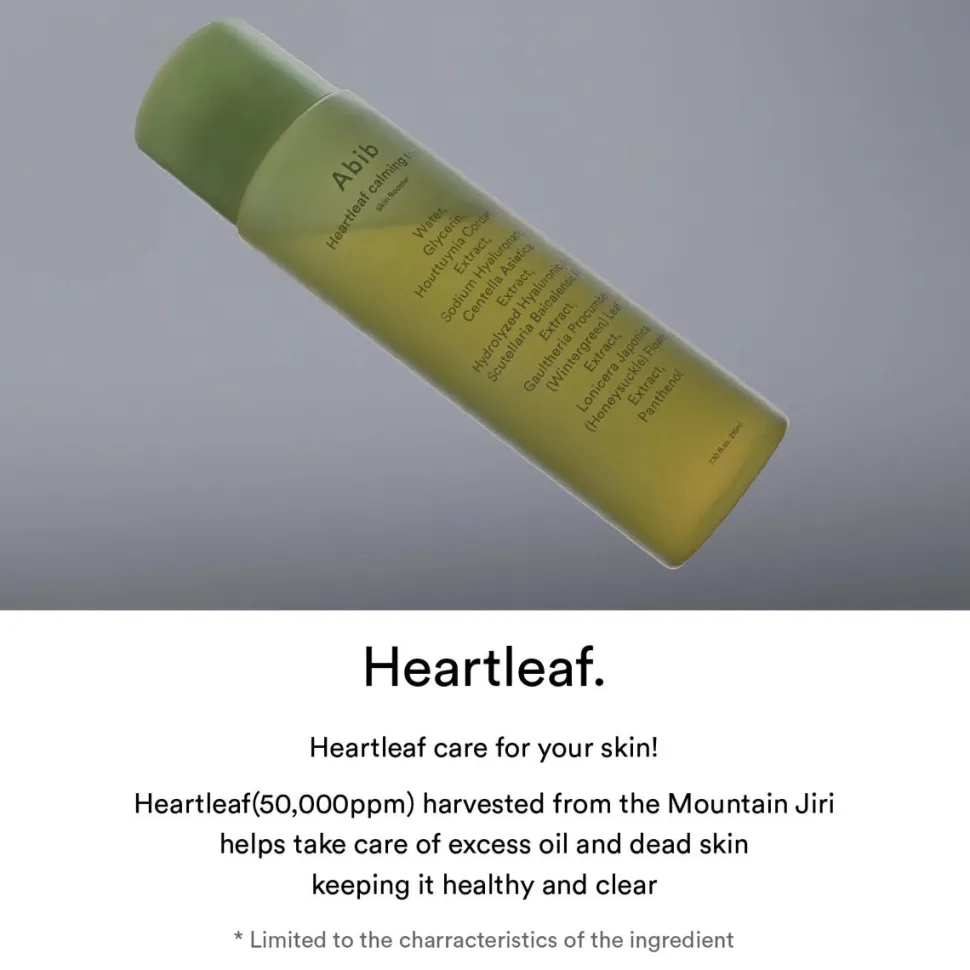 Abib Heartleaf Calming Toner Skin Booster 200 ml