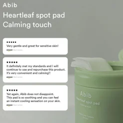Abib Heartleaf Spot Pad Calming Touch 120 ml
