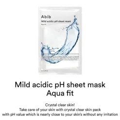 Abib Mild Acidic pH Sheet Mask Aqua Fit 1 Stk