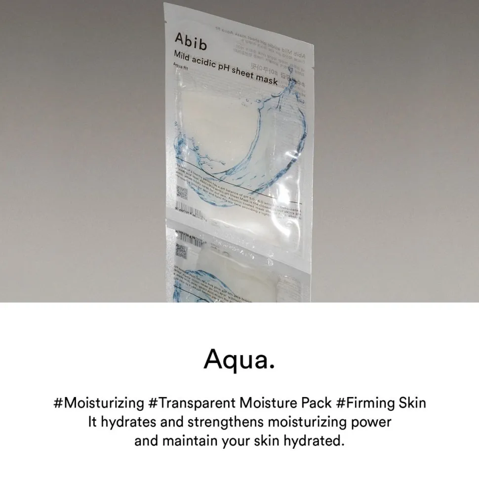 Abib Mild Acidic pH Sheet Mask Aqua Fit 1 Stk
