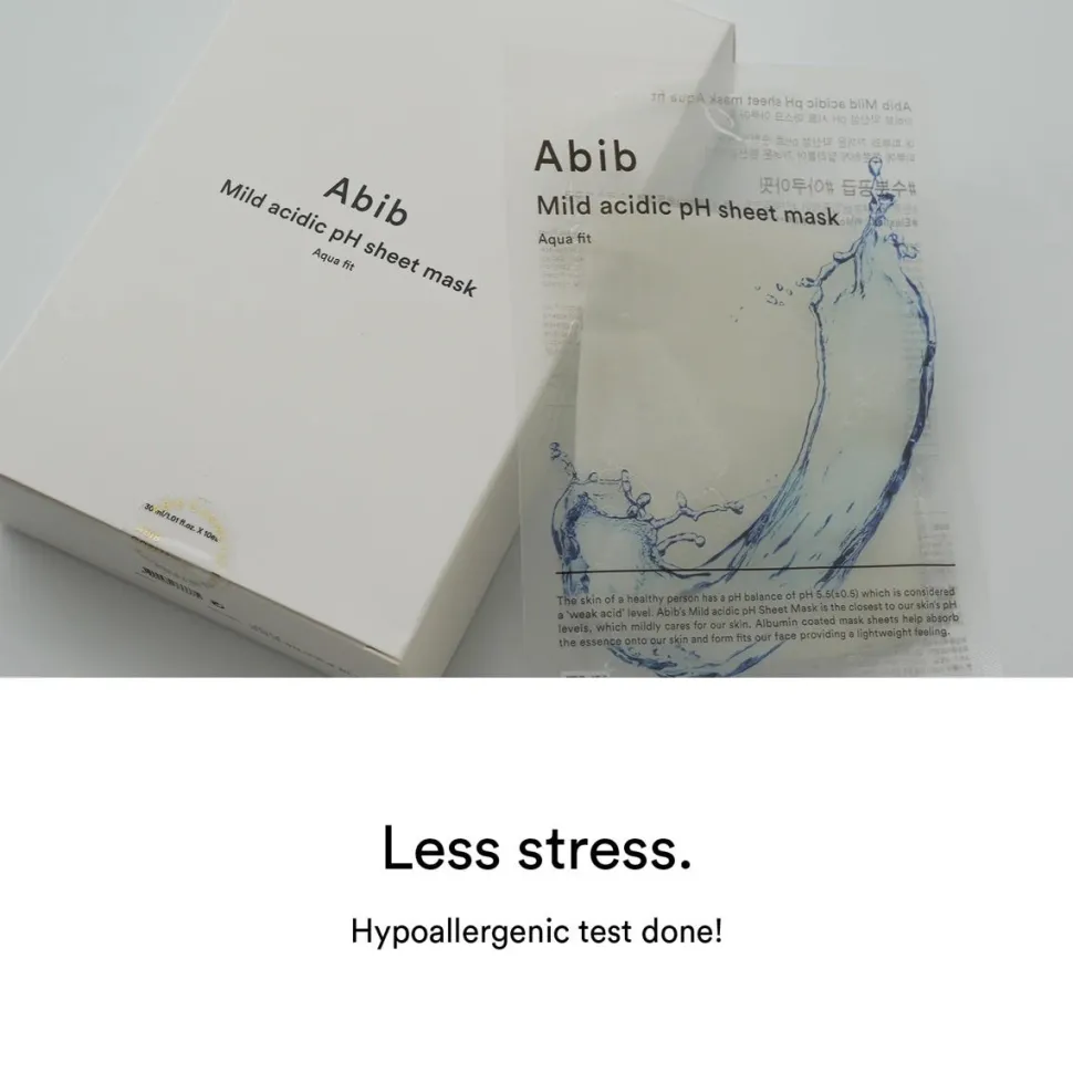 Abib Mild Acidic pH Sheet Mask Aqua Fit 1 Stk