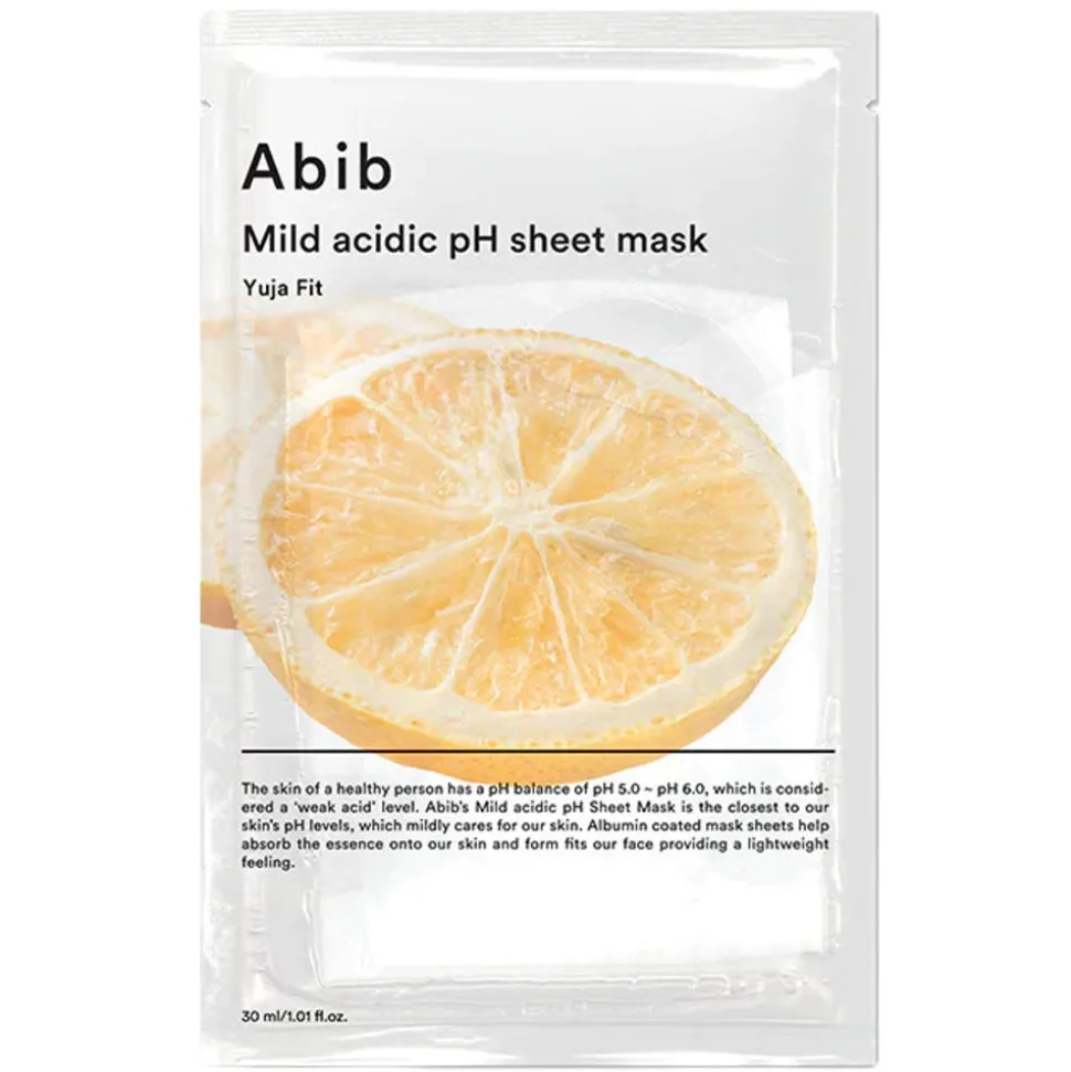 Abib Mild Acidic pH Sheet Mask Yuja Fit 1 Stk