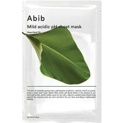 Abib Mild Acidic pH Sheet Mask Heartleaf Fit 1 Stk