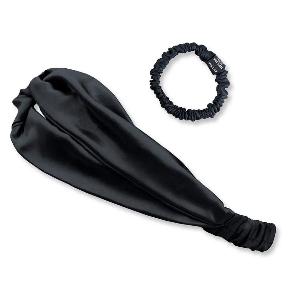 Ailoria Headband und Scrunchie S Schwarz