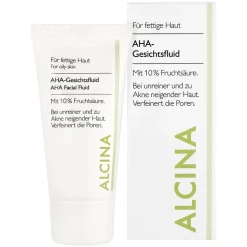 Alcina AHA-Fluid 10% für fettige bis Mischhaut