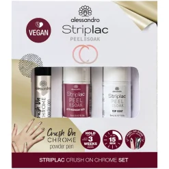 alessandro International Striplac Icegold Crush On Chromeset 3er