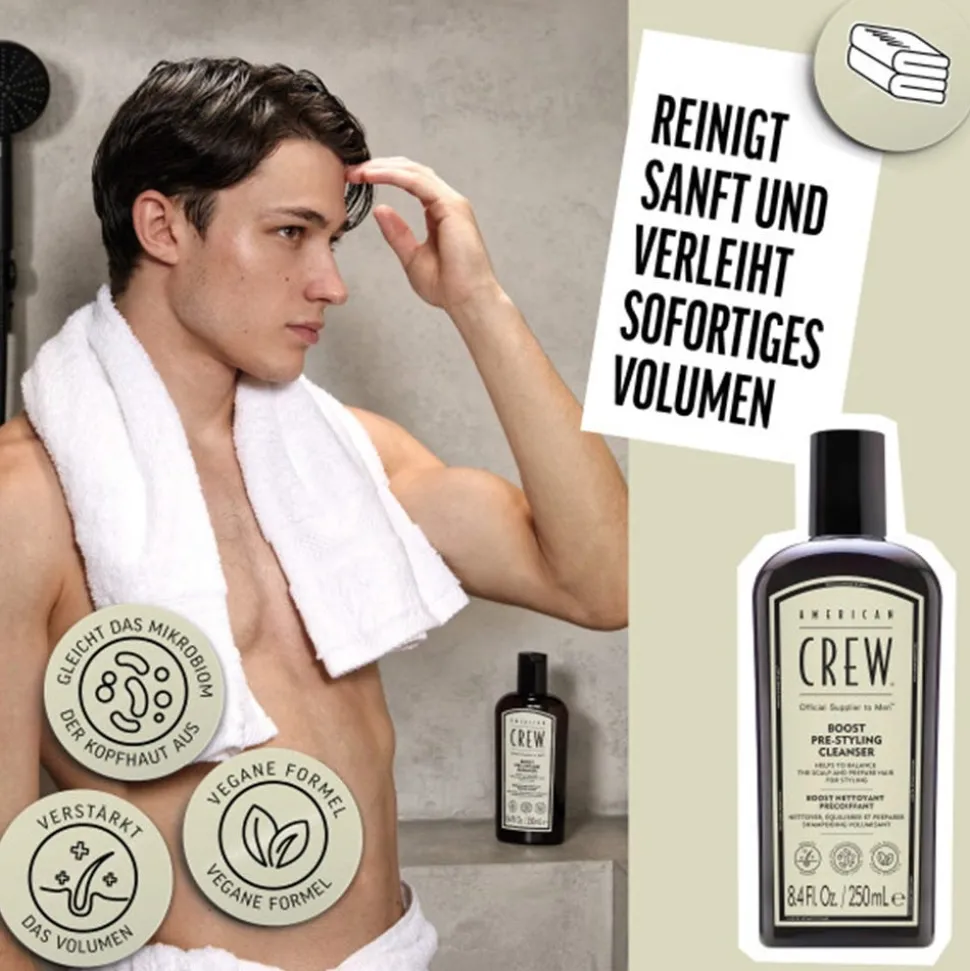 American Crew Boost Pre-Styling Cleanser 250 ml