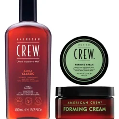 American Crew Classic 3-in-1 Shampoo & Forming Cream Duo Bundle