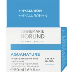 ANNEMARIE BÖRLIND AQUANATURE Feuchtigkeitsspendende Nachtcreme 50 ml