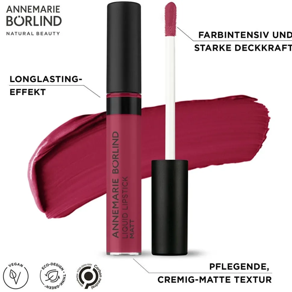ANNEMARIE BÖRLIND LIQUID LIPSTICK MATT matt rosewood 9,5 ml