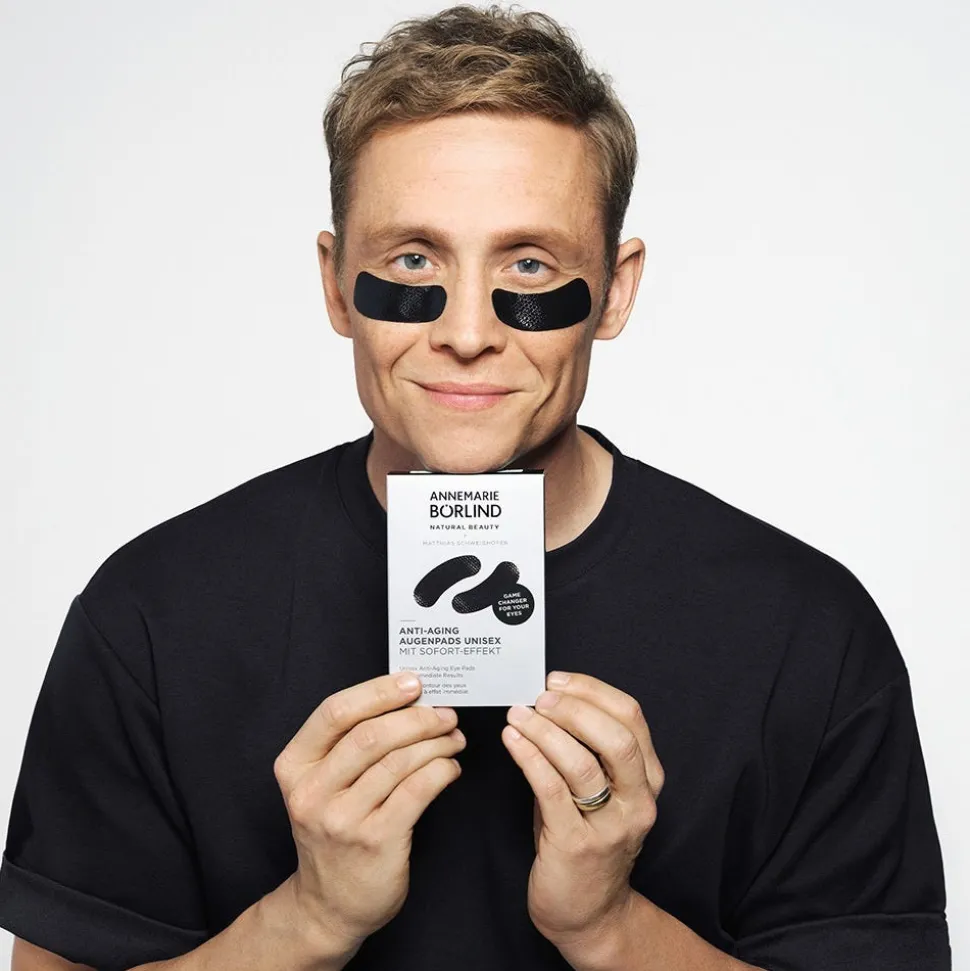 ANNEMARIE BÖRLIND UNISEX SOFORT-EFFEKT Anti-Aging Augenpads Black