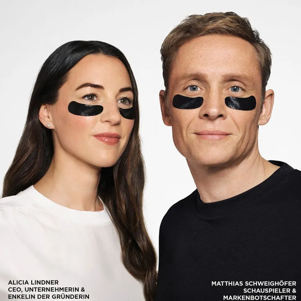 ANNEMARIE BÖRLIND UNISEX SOFORT-EFFEKT Anti-Aging Augenpads Black