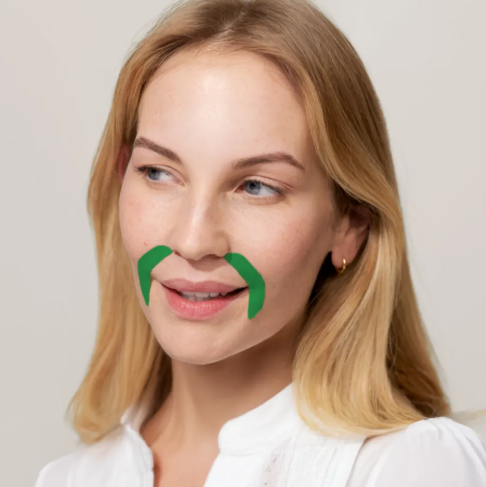 APRICOT Mund Patches mit Aloe Vera