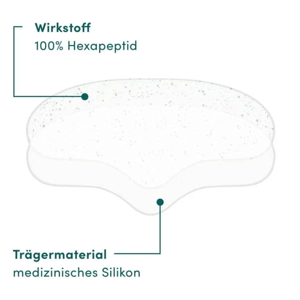 APRICOT Wiederverwendbares Stirn Pad mit Hexapeptid-Technologie