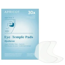 Apricot Wiederverwendbare Augen-Schläfen Pads mit Hyaluron