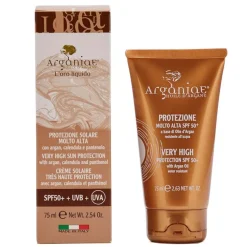 Arganiae Sonnencreme mit sehr hohem Schutz LSF 50+ auf Basis von Arganöl 75 ml