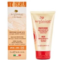 Arganiae Sonnencreme mit hohem Schutz SPF 30 auf Basis von Arganöl 75 ml