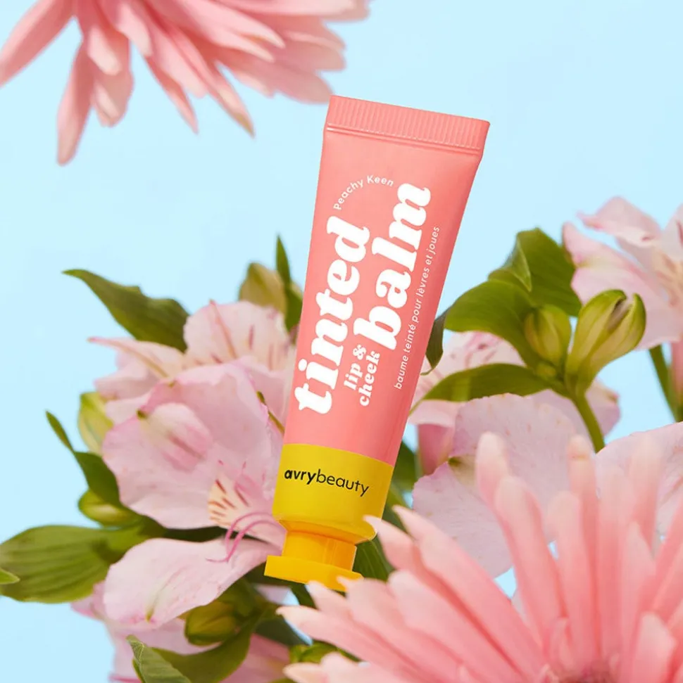 AvryBeauty Lip & Cheek Tinted Balm Peachy Keen