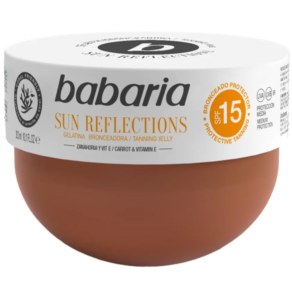 Babaria Sun Reflections Carrot Tanning Jelly SPF 15 300 g