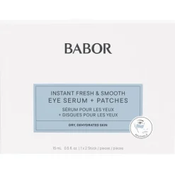 BABOR Instant Fresh & Smooth Eye Serum and Patches