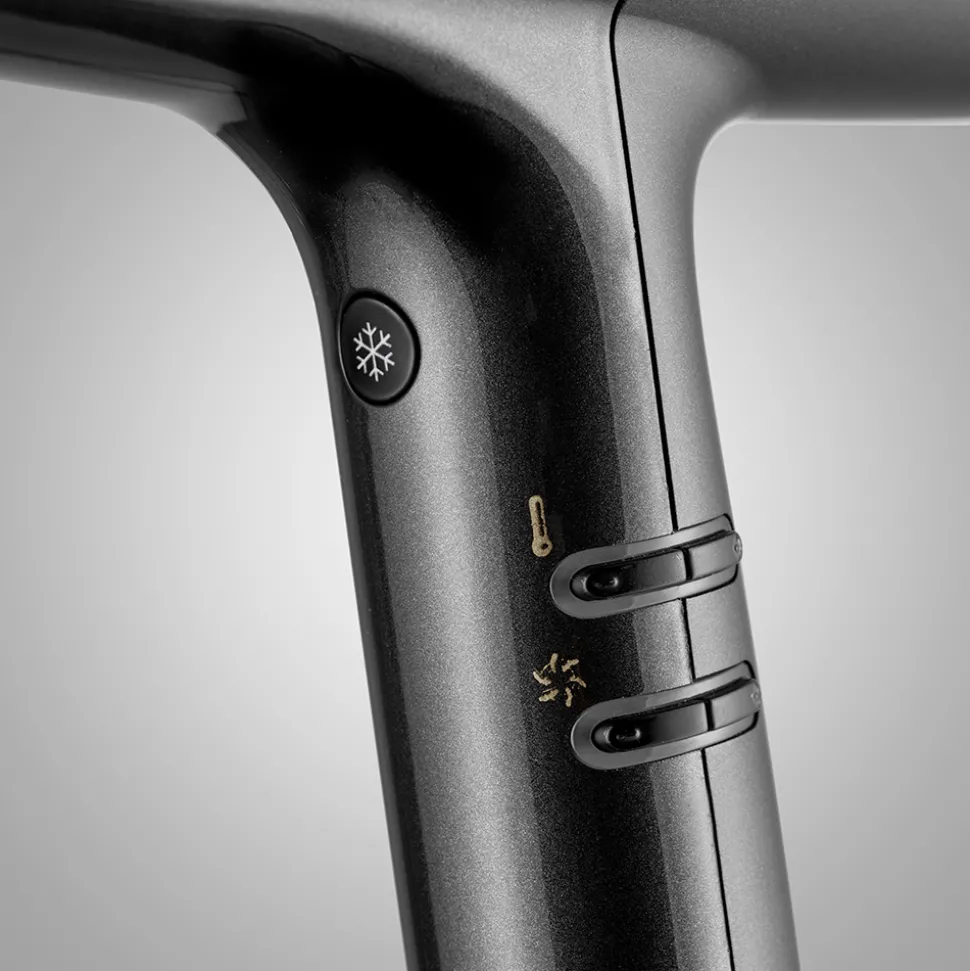 BaBylissPRO Haartrockner FALCO Schwarz/Gold