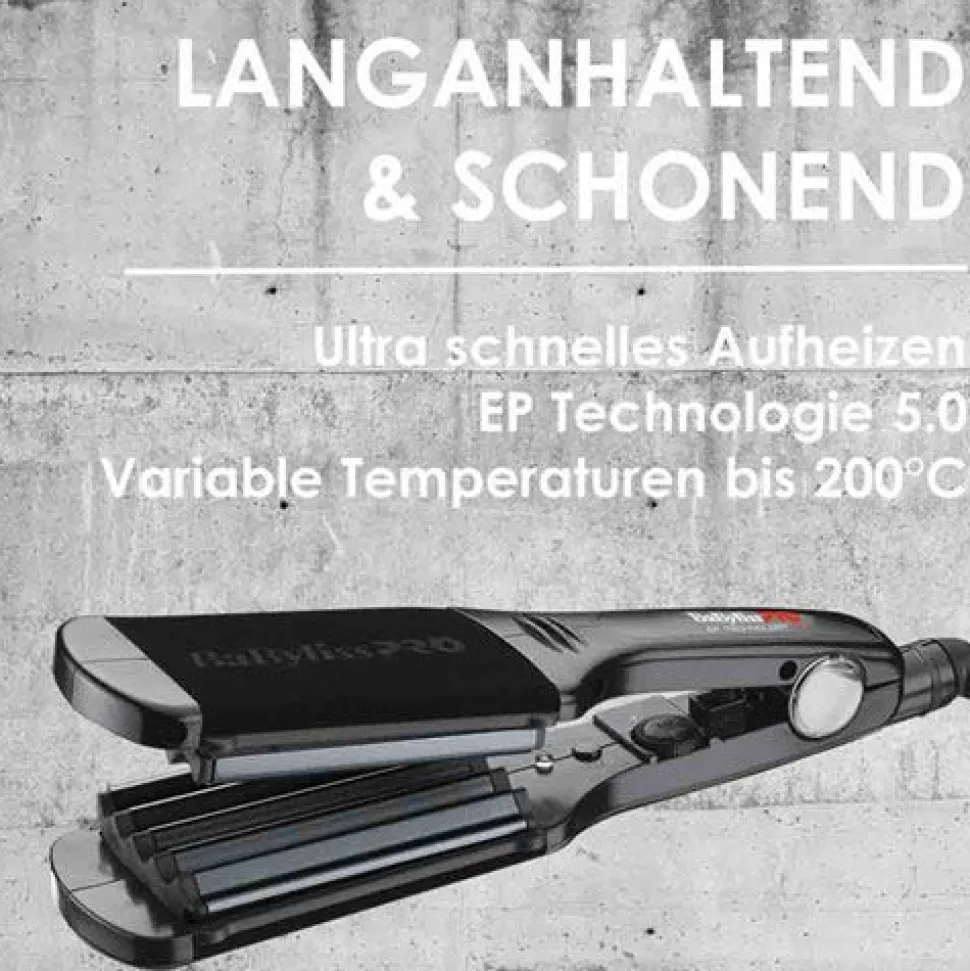 BaBylissPRO Kreppeisen 60 mm - EP