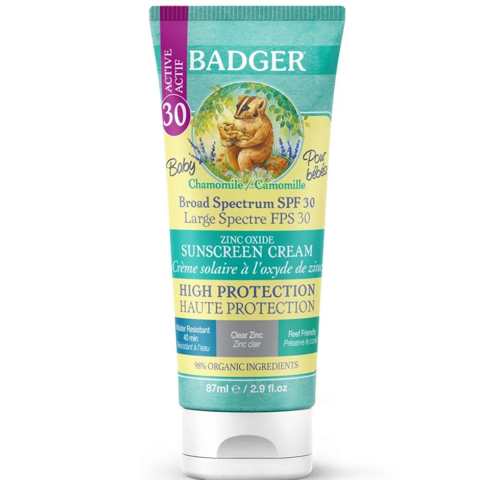 Badger Sunscreen Creams SPF30 Baby 87 ml