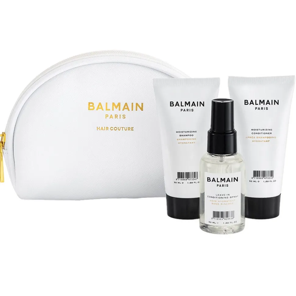 Balmain Hair Couture White Cosmetic Care Bag