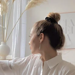 Bellody Original Seiden Scrunchie Classic Black