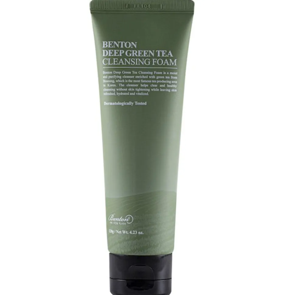 Benton Deep Green Tea Cleansing Foam 120 ml