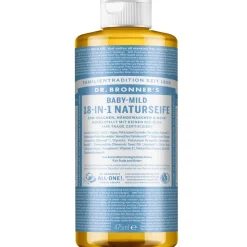 Über Dr. Bronner's 18-in-1 Naturseife Baby mild 475 ml