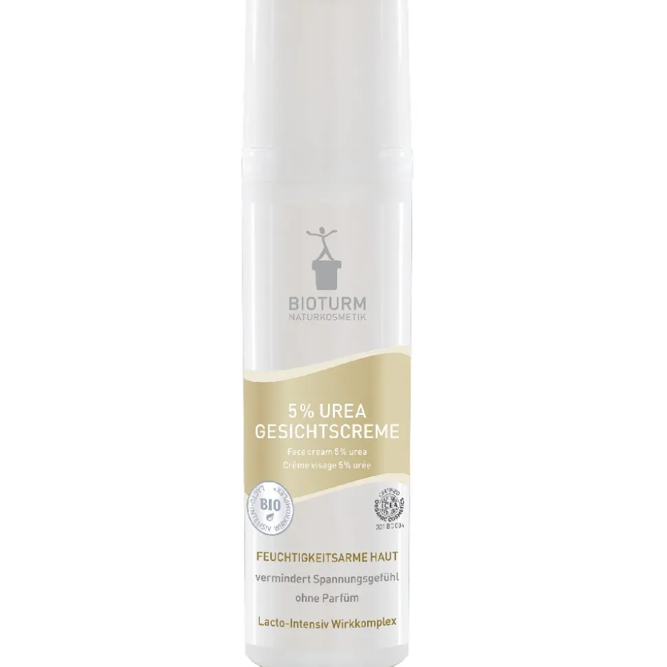 BIOTURM 5% Urea Gesichtscreme 75 ml