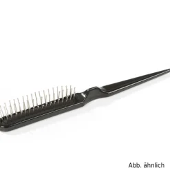 Braun & Wettberg Kunststoffbürste mit Toupiergriff, rot