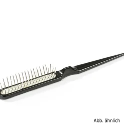 Braun & Wettberg Kunststoffbürste mit Toupiergriff, weiß