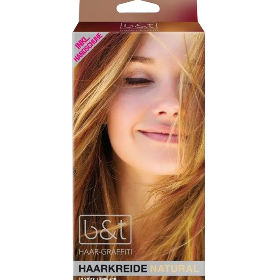 b&t Haarkreide Natur 12er