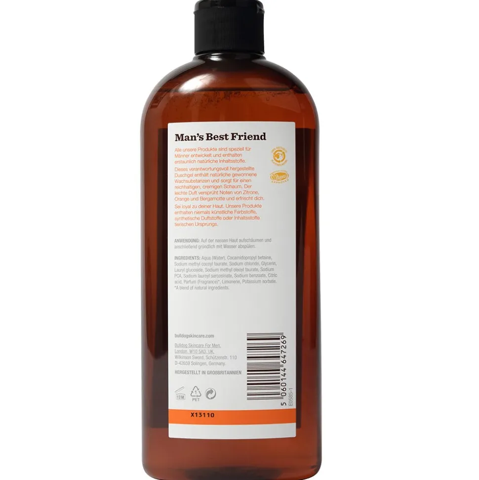 Bulldog Shower Gel - Lemon & Bergamot 500 ml