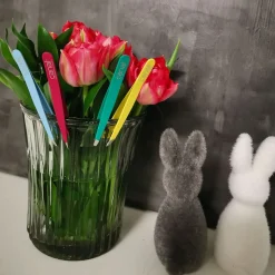 Canal Haarpinzette schräg hellrosa rostfrei 95 mm