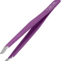 Canal Haarpinzette schräg violett 95 mm