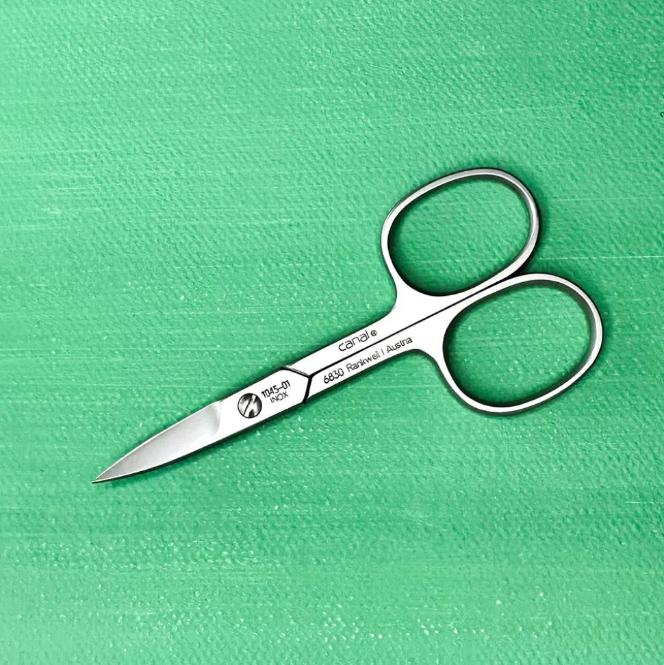 Canal Nagelschere gebogen rostfrei 95 mm