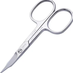 Canal Nagelschere Turmspitz gebogen vernickelt matt 95 mm