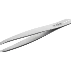 Canal Pinzette schräg mit 3 Kristallen rostfrei