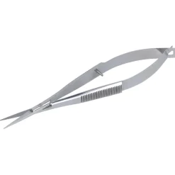 Canal Präzisionsschere mit Federgriff rostfrei 12 cm