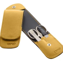 Canal Stecketui mit Druckknopf gelb 3-teilig