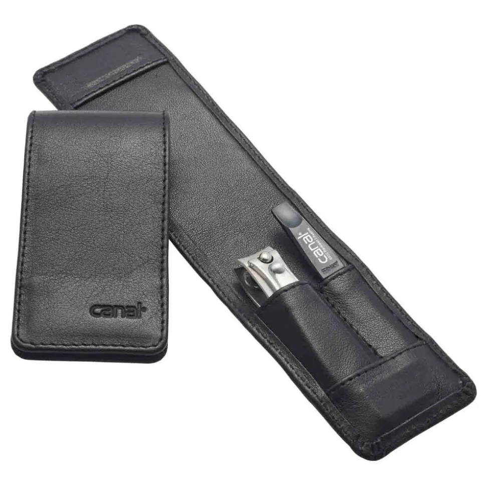 Canal Stecketui mit Magnetverschluss schwarz, 2-teilig