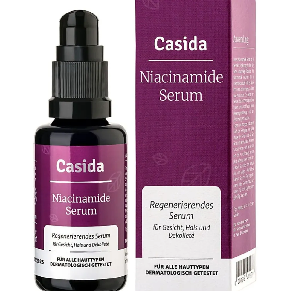 Casida Niacinamide Serum mit Hyaluron 30 ml