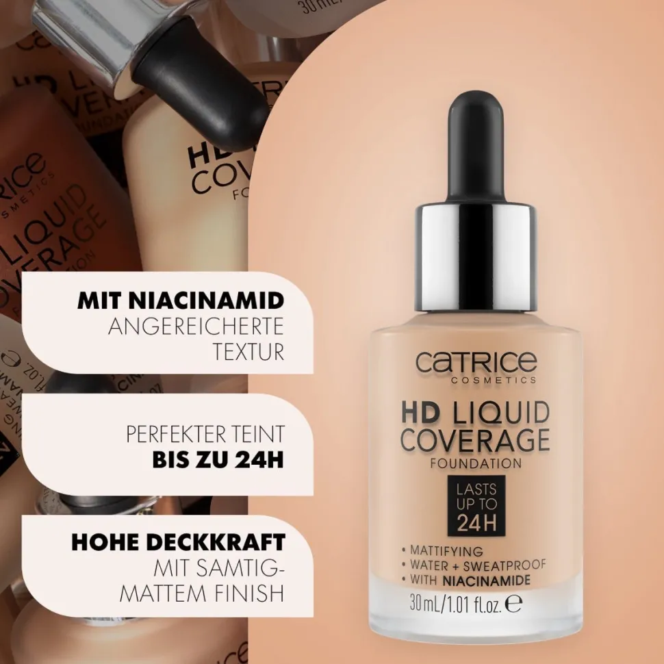 Catrice HD Liquid Coverage Foundation 01 30 ml