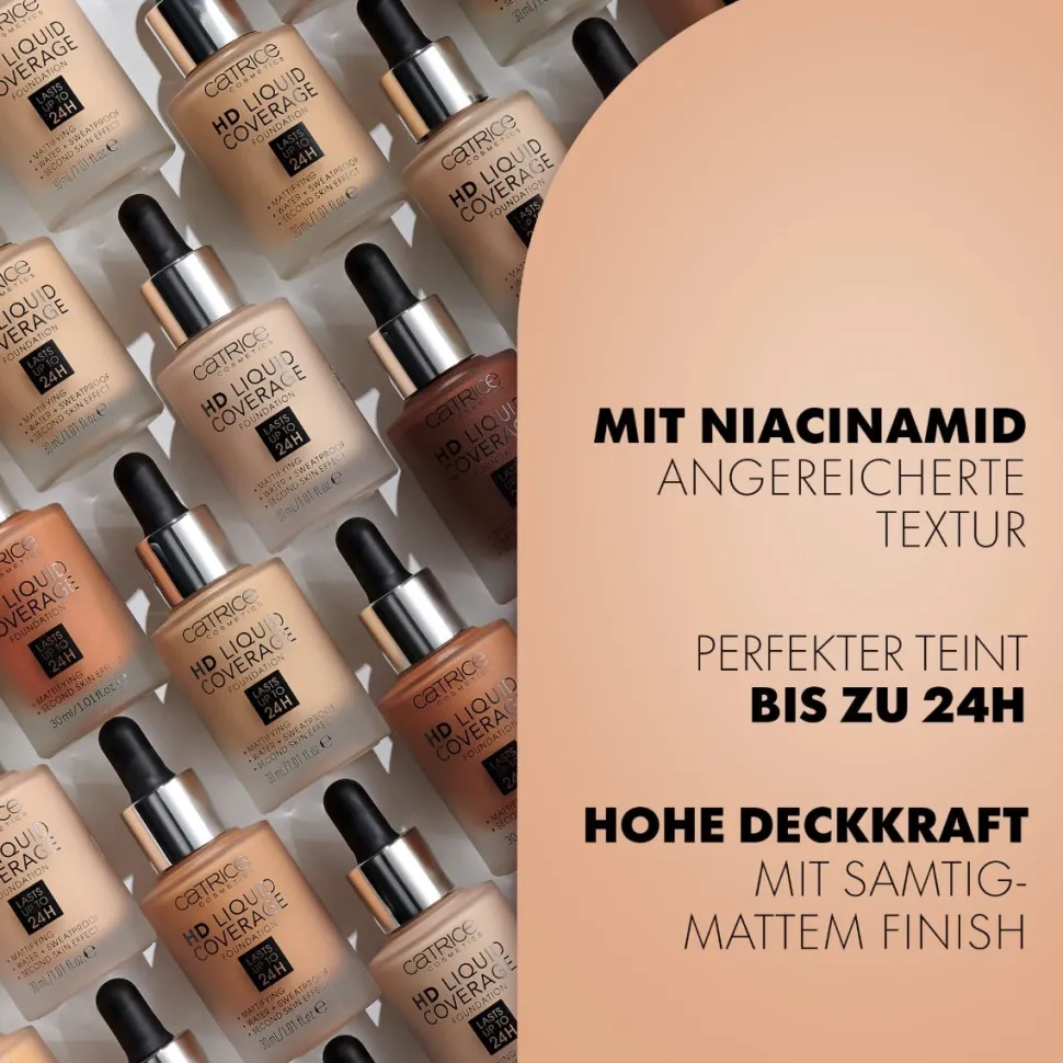 Catrice HD Liquid Coverage Foundation 01 30 ml