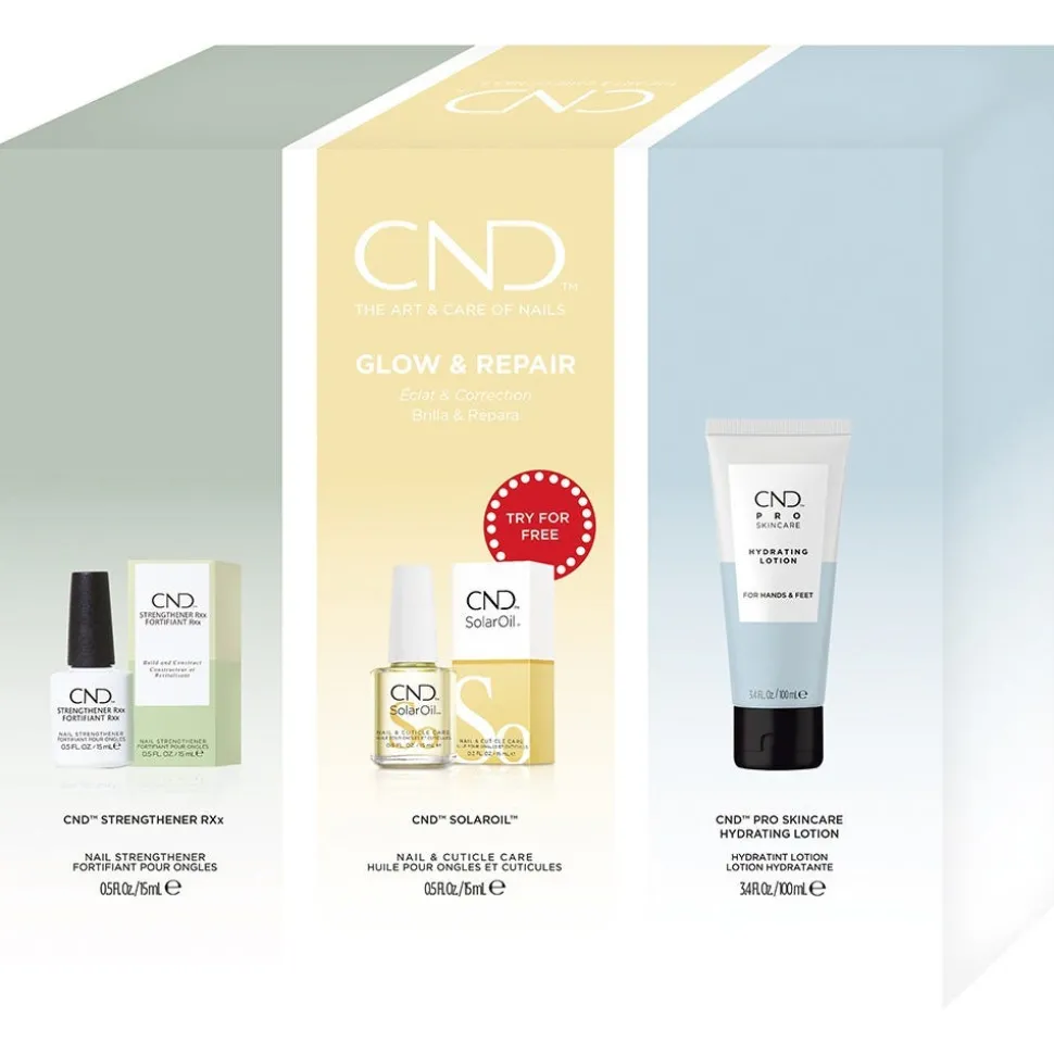 CND Glow & Repair Trio Kit