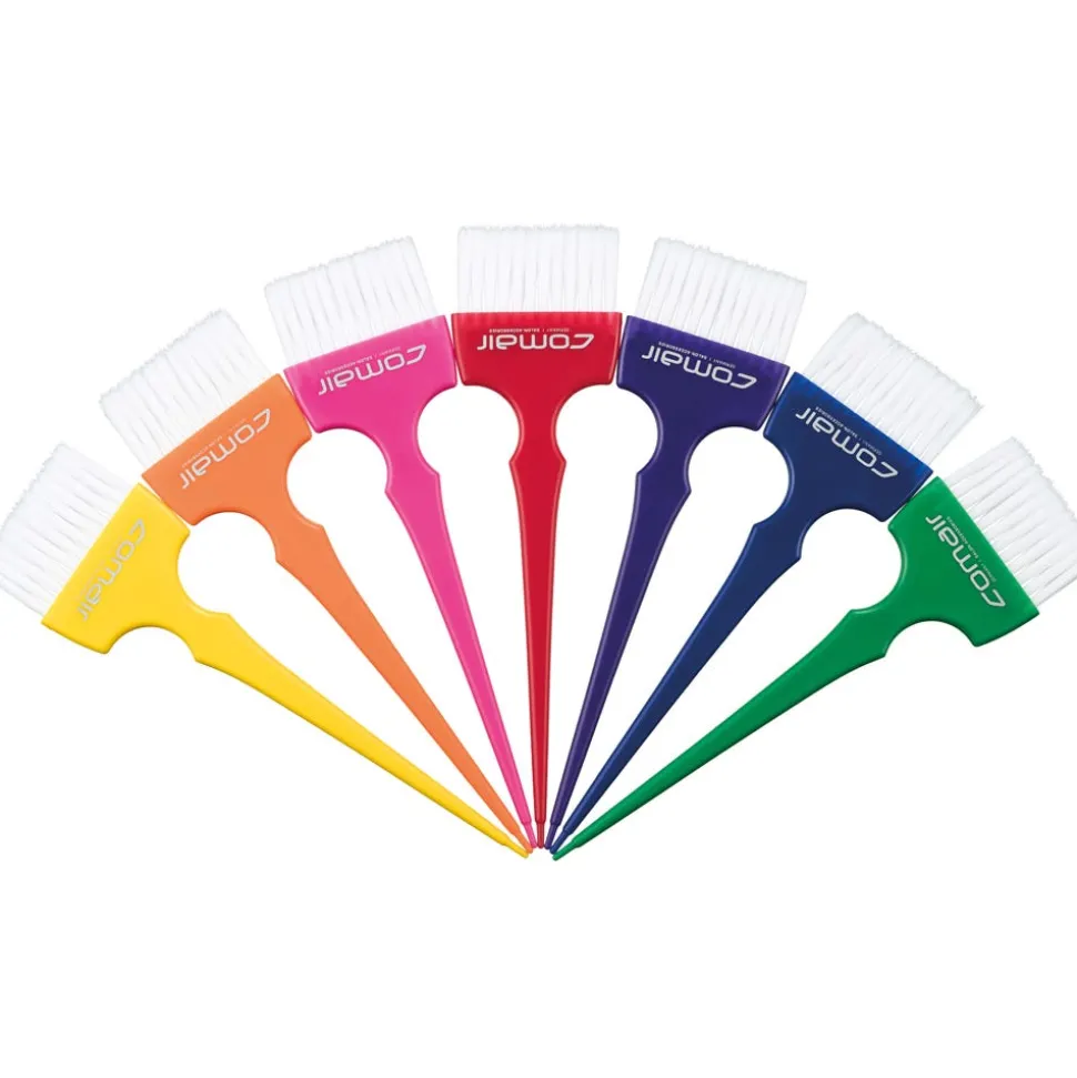 Comair Färbepinsel Rainbow large 7 Stk.